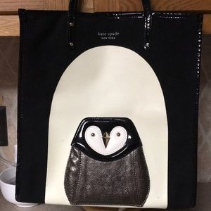Rare and HTF Kate♠️Spade Penguin Tote